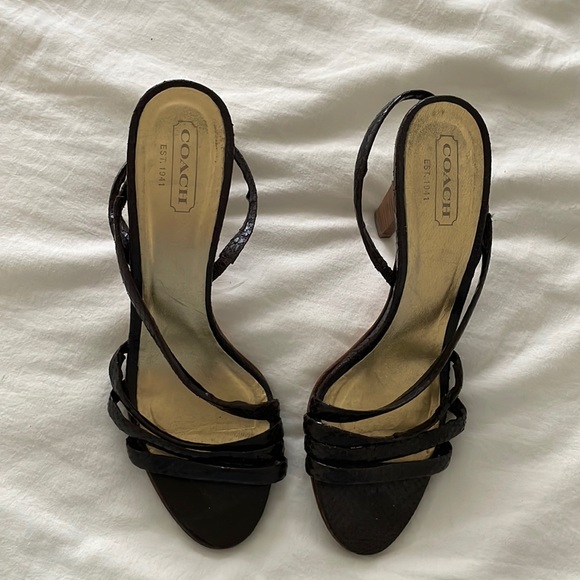Coach | Shoes | Vintage Coach Kitten Heels | Poshmark